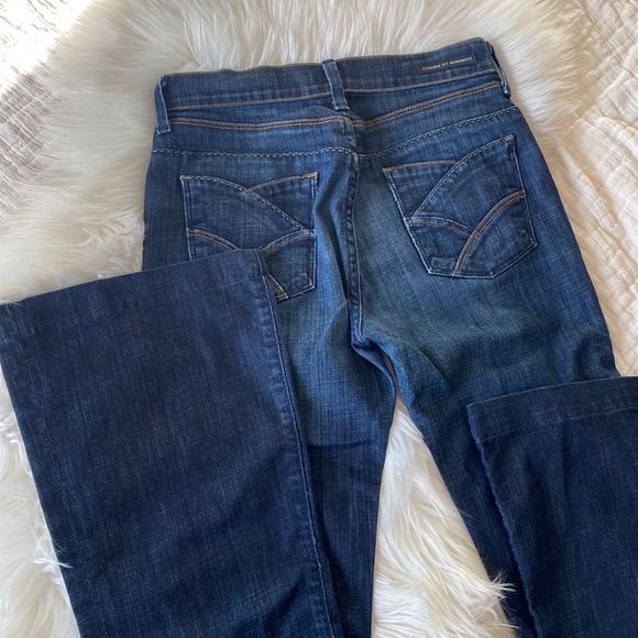 C i t i z e n s O f H u m a n i t y • Y2K Mid rise wide leg flare - Picture 1 of 7